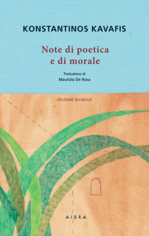 Note di poetica e di morale, copertina